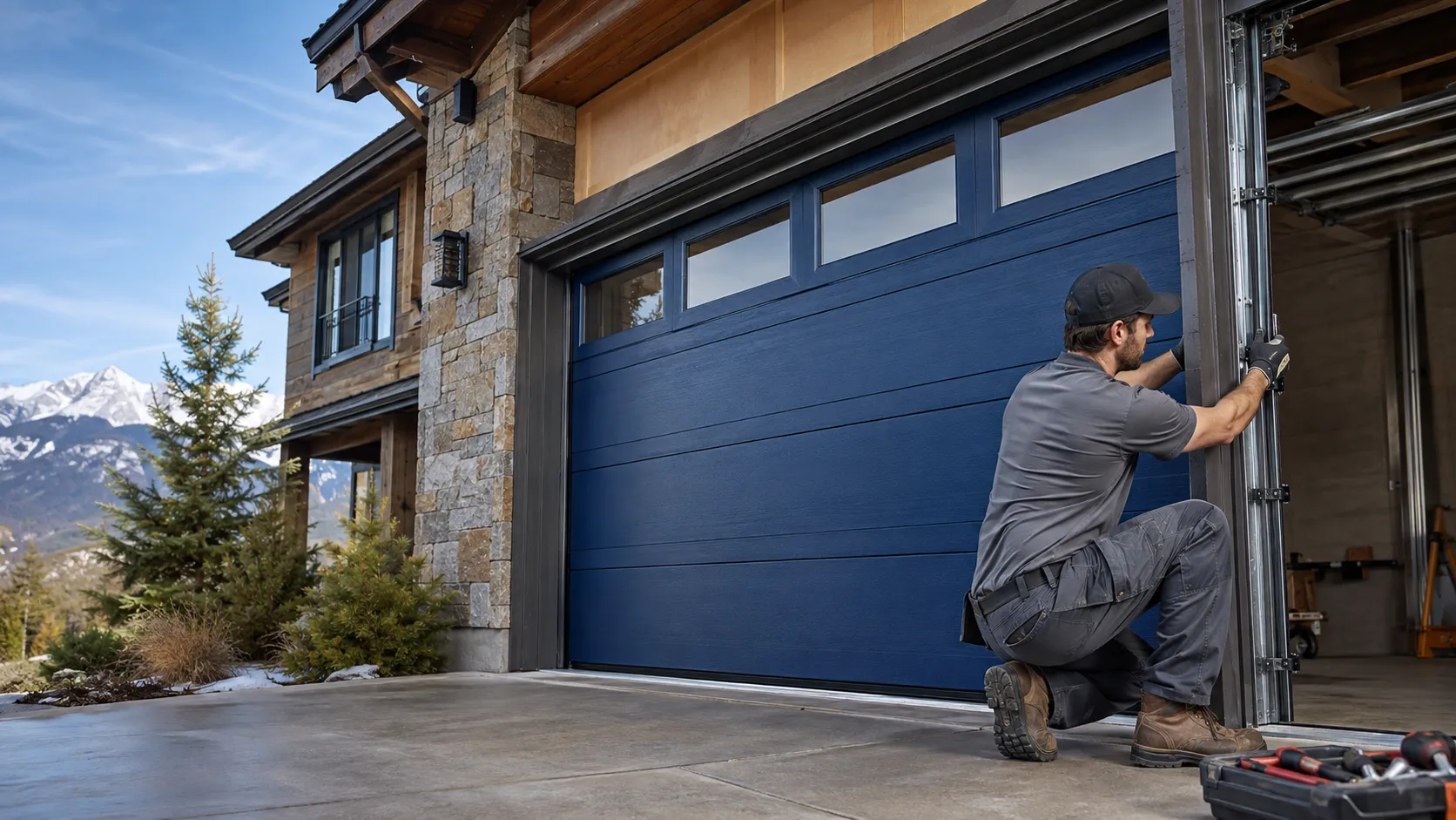 Garage Door Service for Ammon Homes