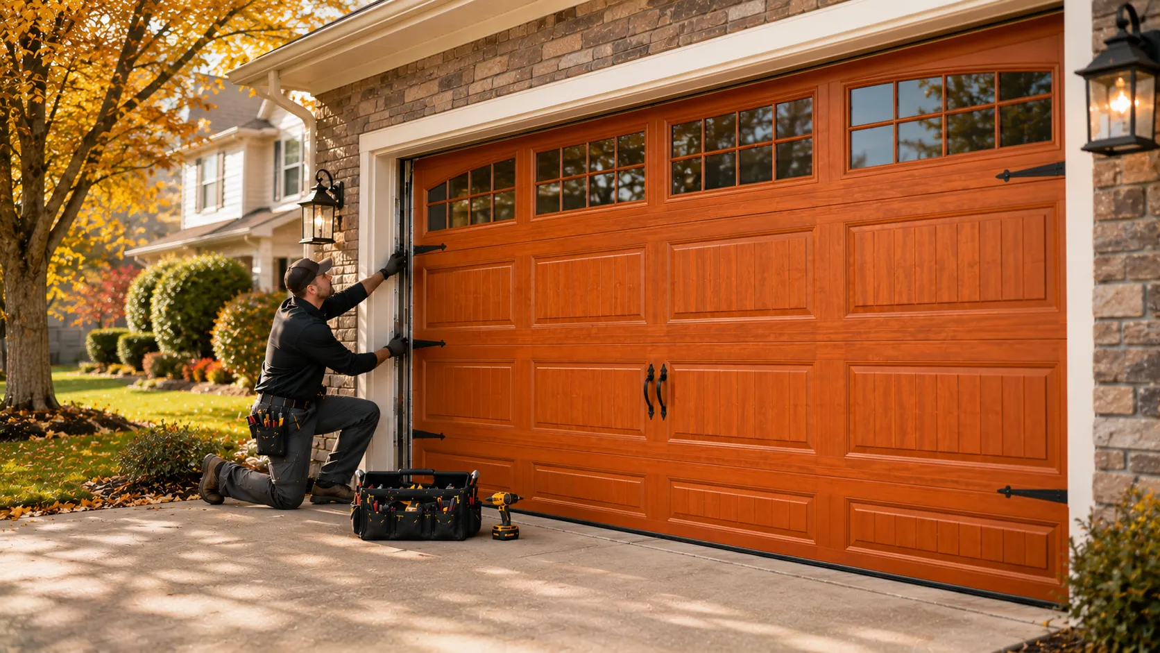 Garage doors we install