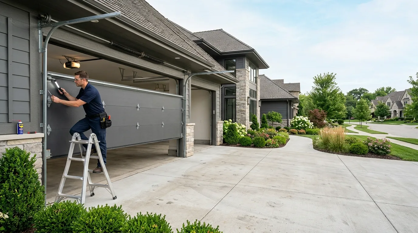 Repaired & tested - Idaho Falls garage door service