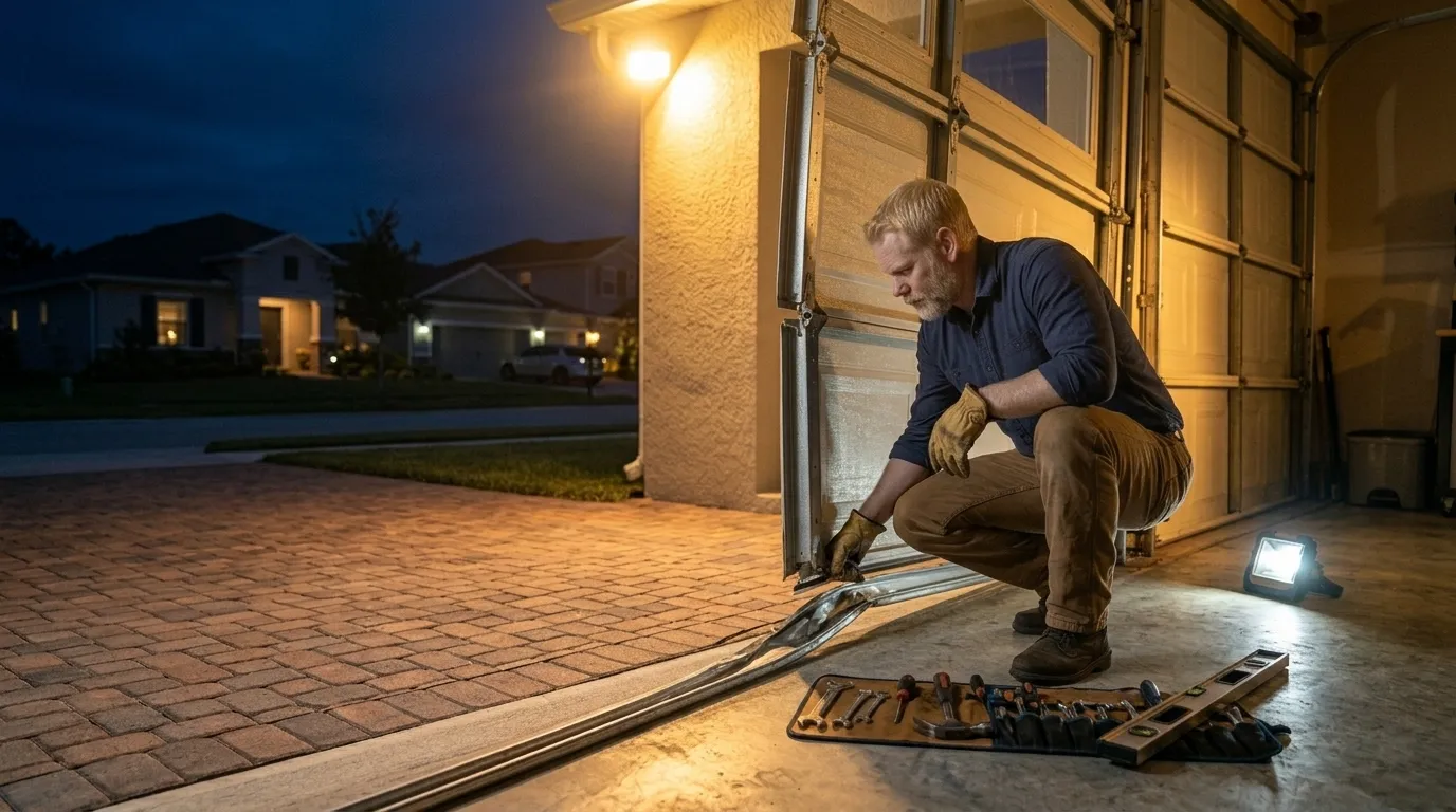 Repaired & tested - Idaho Falls garage door service