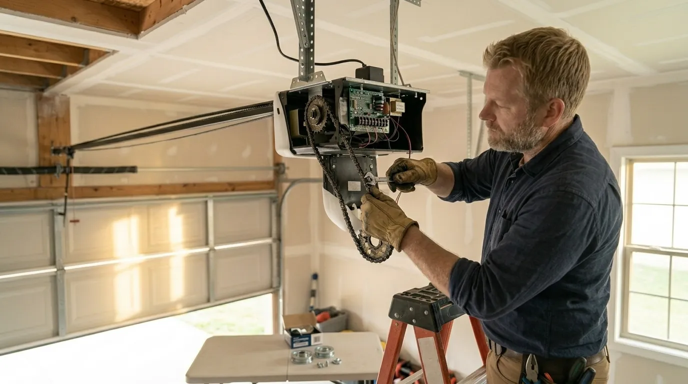 Repaired & tested - Idaho Falls garage door service