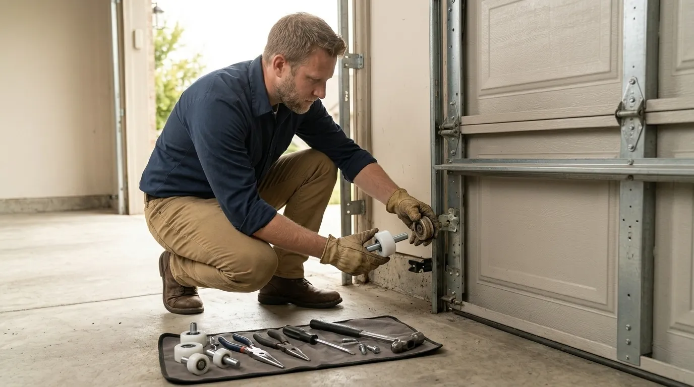 Repaired & tested - Idaho Falls garage door service