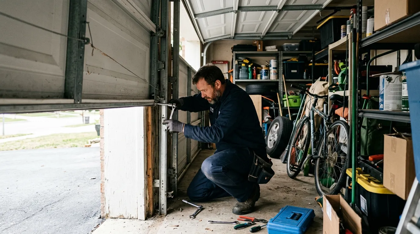 Repaired & tested - Idaho Falls garage door service