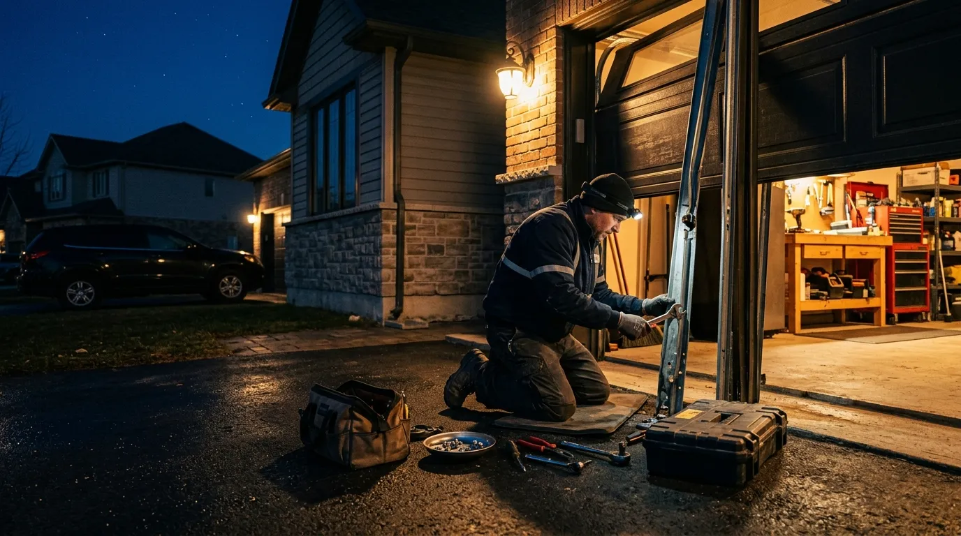 Repaired & tested - Idaho Falls garage door service