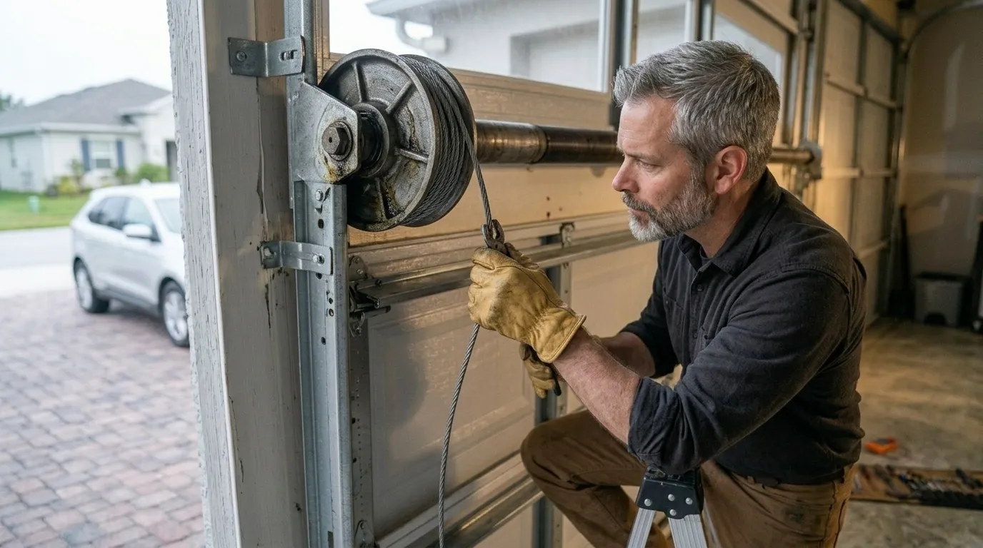 Repaired & tested - Idaho Falls garage door service