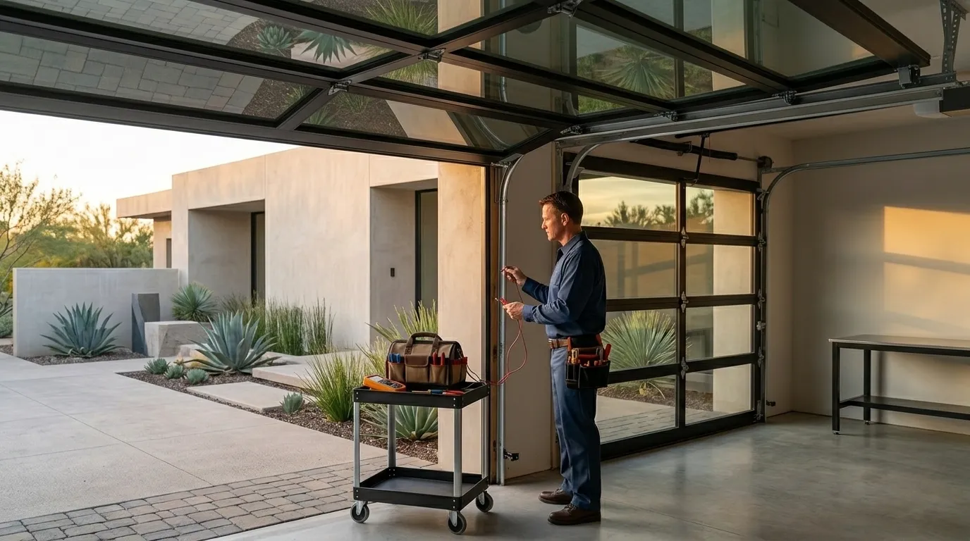 On-site diagnosis - Idaho Falls garage door service